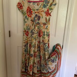 Soft Surrounding Kara Floral Midi Dress PM